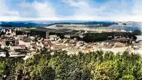 Przedwojenne pokolorowane zdjęcia Mrągowa (Sensburg) - zdjęcie 25