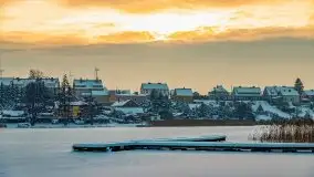 Zimowe Wydminy przed zachodem słońca, styczeń 2021 r. - zdjęcie 53