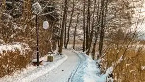 Zimowe Wydminy przed zachodem słońca, styczeń 2021 r. - zdjęcie 59