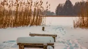 Zimowe Wydminy przed zachodem słońca, styczeń 2021 r. - zdjęcie 84