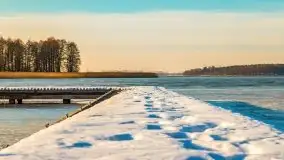 Port Ognisty Ptak w zimowej scenerii, 01.2021 r. - zdjęcie 4