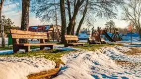 Port Ognisty Ptak w zimowej scenerii, 01.2021 r. - zdjęcie 6