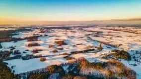 Zachód słońca w okolicach Starych Juch, 02.2021 - zdjęcie 12