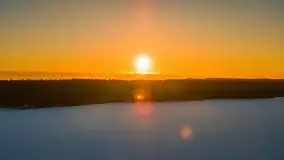 Zachód słońca w okolicach Starych Juch, 02.2021 - zdjęcie 43