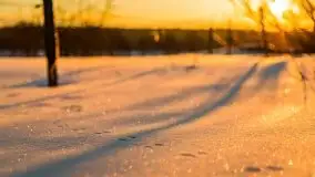 Zachód słońca w okolicach Starych Juch, 02.2021 - zdjęcie 7