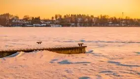 Zimowe Mikołajki skąpane w zachodzącym słońcu, 02.2021 - zdjęcie 28