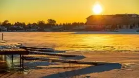 Zimowe Mikołajki skąpane w zachodzącym słońcu, 02.2021 - zdjęcie 39