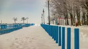 Wschód słońca w Giżycku w zimowej oprawie, 02.2021 - zdjęcie 51