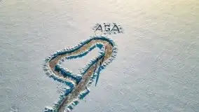 Mikołajki w zimowej scenerii, luty 2021 r. - zdjęcie 8