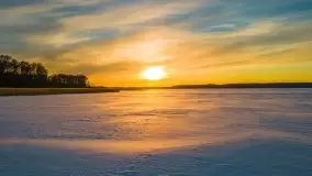 Zachód słońca Pierkunowo i okolice, luty 2021 - zdjęcie 8