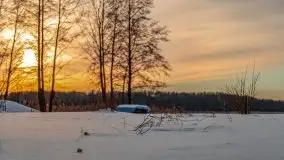 Zachód słońca Pierkunowo i okolice, luty 2021 - zdjęcie 29