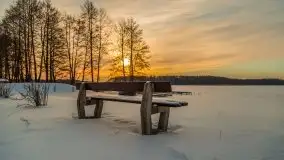 Zachód słońca Pierkunowo i okolice, luty 2021 - zdjęcie 34