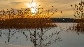 Zachód słońca Pierkunowo i okolice, luty 2021 - zdjęcie 74