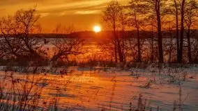 Zachód słońca Pierkunowo i okolice, luty 2021 - zdjęcie 81