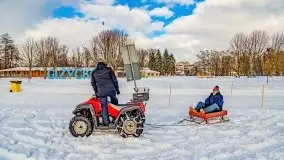 Fotorelacja z rzeźbienia w lodzie w Giżycku - zdjęcie 45