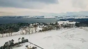 Okolice Kleszczewa w zimowej scenerii, styczeń 2021 - zdjęcie 34