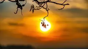 Zachód słońca nad jeziorem Niegocin, luty 2021 - zdjęcie 20