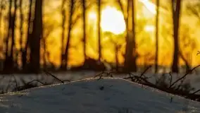 Zachód słońca nad jeziorem Kruklin, luty 2021 - zdjęcie 41