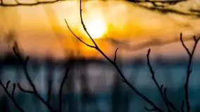 Zachód słońca nad jeziorem Kruklin, luty 2021 - zdjęcie 36