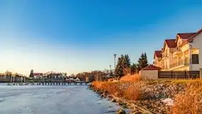 Zimowy wieczór i zachód słońca w Rynie, luty 2021 - zdjęcie 35