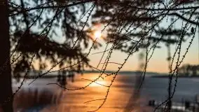 Przedwiosenny zachód słońca nad jeziorem Gołdopiwo i Żabiniec - zdjęcie 13