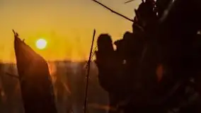 Przedwiosenny zachód słońca nad jeziorem Gołdopiwo i Żabiniec - zdjęcie 54