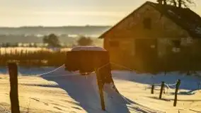 Zimowa sceneria okolic Kętrzyna, luty 2021 - zdjęcie 41