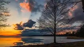 Jeszcze więcej magii Mazur - zachód nad jeziorem Święcajty - zdjęcie 19