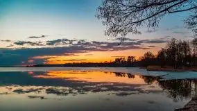 Jeszcze więcej magii Mazur - zachód nad jeziorem Święcajty - zdjęcie 78