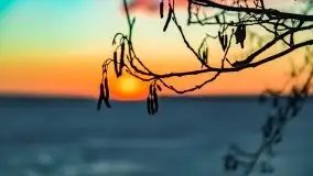 Efekt halo - zachód słońca nad jeziorem Dargin - zdjęcie 80