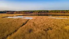 Zachód słońca nad jeziorem Gołdopiwo, od strony Przerwanek - zdjęcie 30