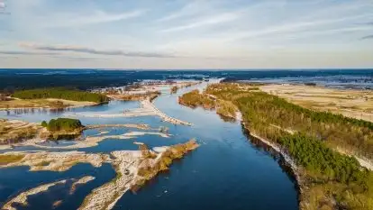 Przeprawa na Mazury, rzeki Narew i Pisa
