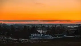 Po-zachód słońca przy wsi Upałty - zdjęcie 8