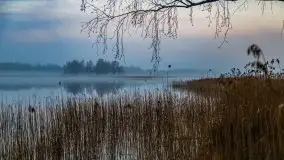 Kwietniowy wschód słońca nad jeziorem Kruklin - zdjęcie 2