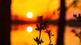 Wiosenny wschód słońca nad jeziorem Stręgiel - zdjęcie 38