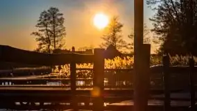 Kwietniowy zachód słońca w Mrągowie - zdjęcie 34