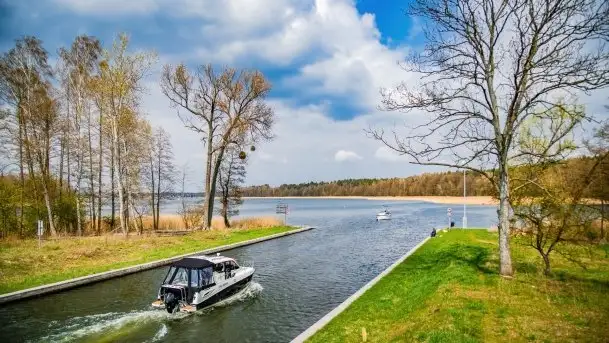 Mazurskie kanały gotowe do przeprawy, kwiecień 2021 - zdjęcie 1