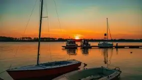 Majowy zachód słońca w porcie Trygort - zdjęcie 40