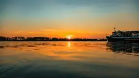 Majowy zachód słońca w porcie Trygort - zdjęcie 34