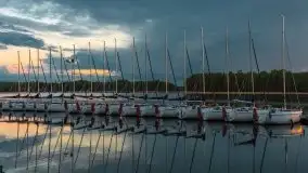 Zachód słońca nad jeziorem Kisajno - zdjęcie 23