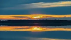 Zachód słońca nad jeziorem Jeziorowskie - zdjęcie 44