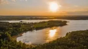 Zachód nad jeziorem Ryńskim, zatoka Mrówcza - zdjęcie 27