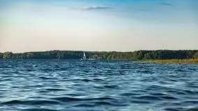 Zachód słońca nad jeziorem Dargin, Poganty - zdjęcie 21