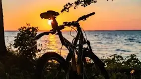 Zachód słońca nad jeziorem Dargin, Poganty - zdjęcie 3