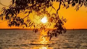 Zachód słońca nad jeziorem Dargin, Poganty - zdjęcie 41