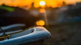 Wschód słońca nad jeziorem Bocznym, port Tło Dla Mew - zdjęcie 32