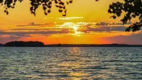 Zachód słońca nad jeziorem Dargin - zdjęcie 26