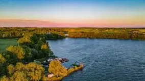 Zachód słońca nad jeziorem Niegocin - zdjęcie 3