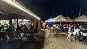 Stanica Wodna Stranda po zmierzchu, lipiec 2021 - zdjęcie 27