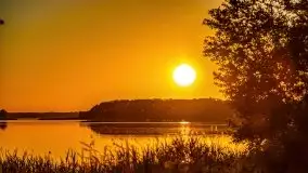 Jezioro Kirsajty o zachodzie słońca - zdjęcie 14